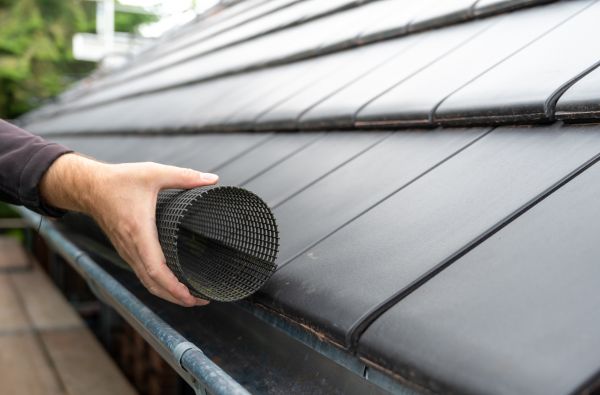 Gutter Mesh Installation in Brevard
